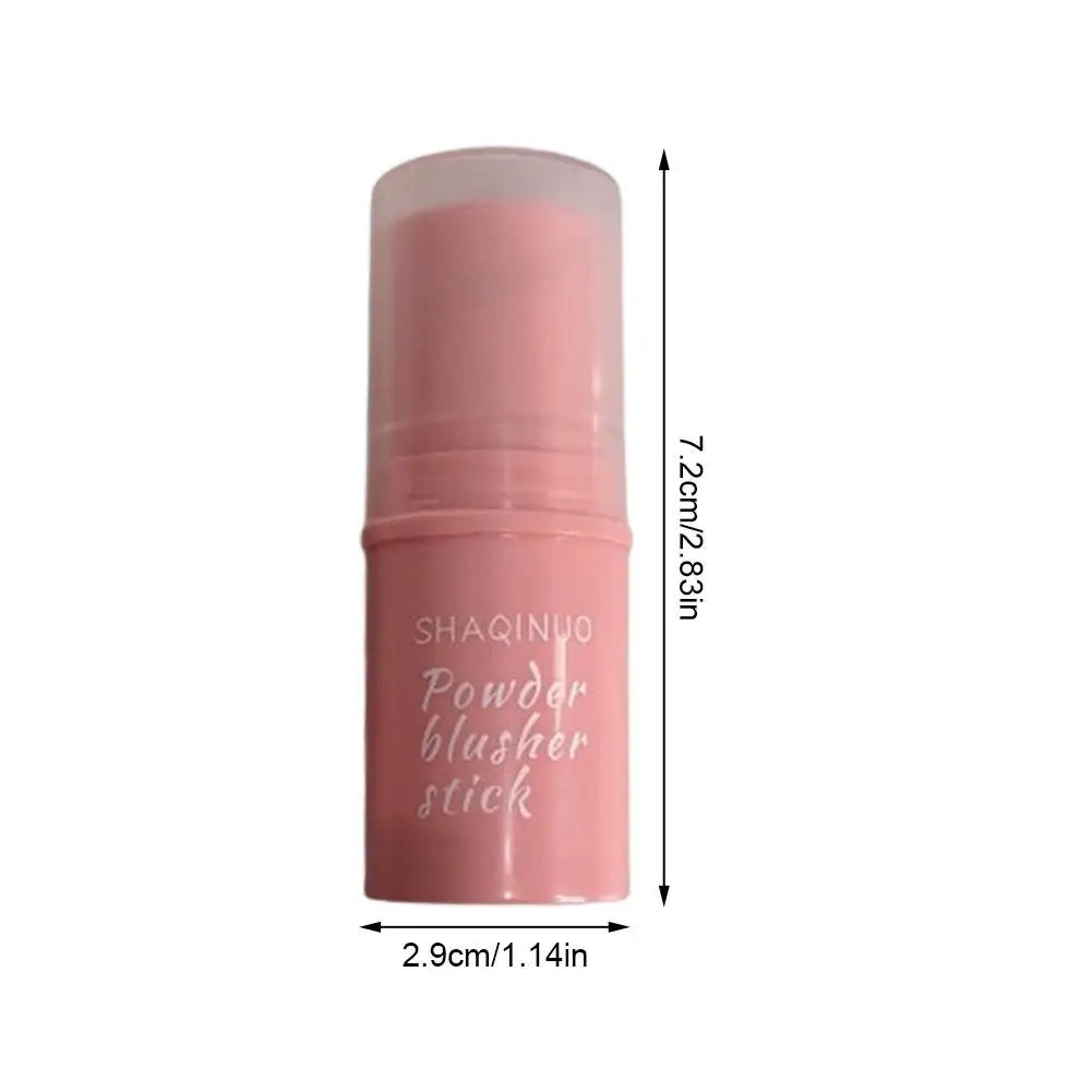 3-in-1Blush Stick Lasting Brightens Facial Cheek Stick Moisturizing Flash Lip Gloss Makeup Lip Gloss Face Rouge