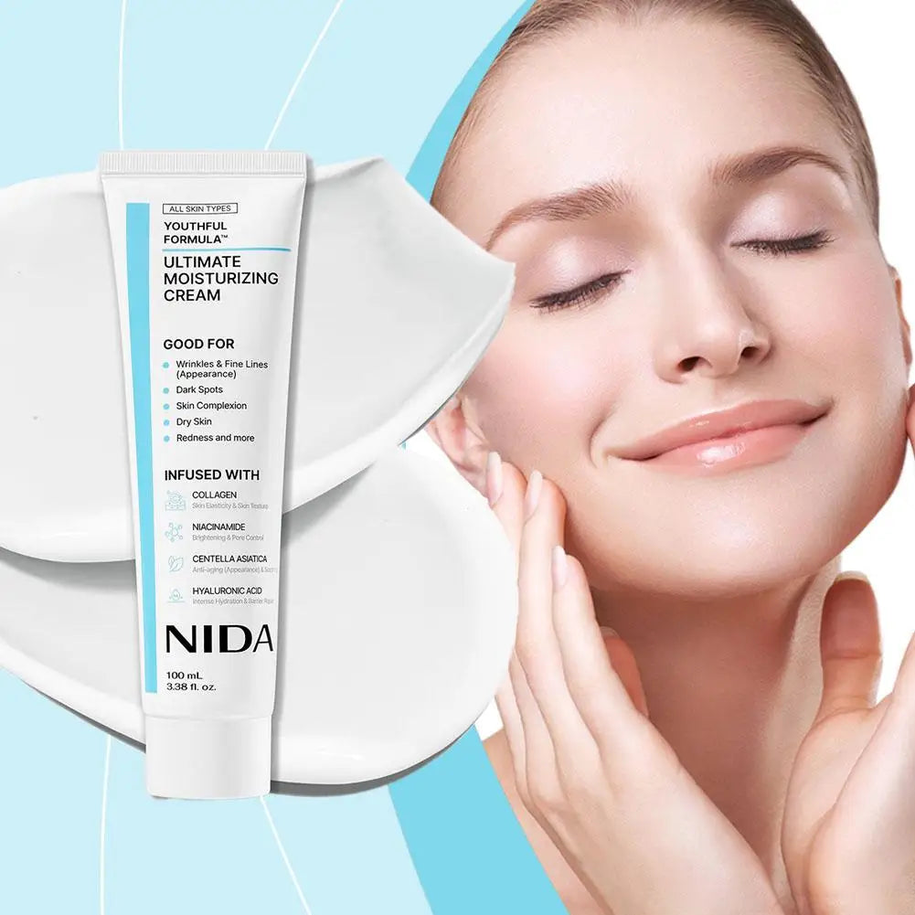 NIDA Korea Moisturizing Ultimate Cream Anti-Aging Propolis Essence Deeply Moisturizing Skin Care Retinol Revitalizing Eye Cream