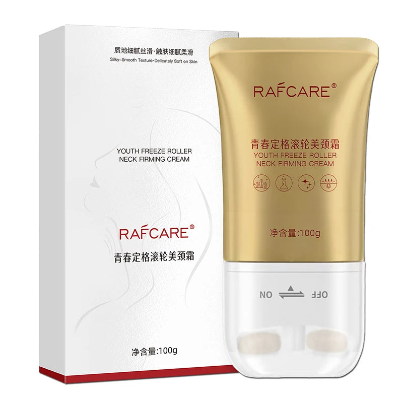 Roller Neck Cream Tighten Lift Face Lotion Fine Lines Brightens Firms Nourishes Lightening Smoothing Moisturizer Neck Lotion