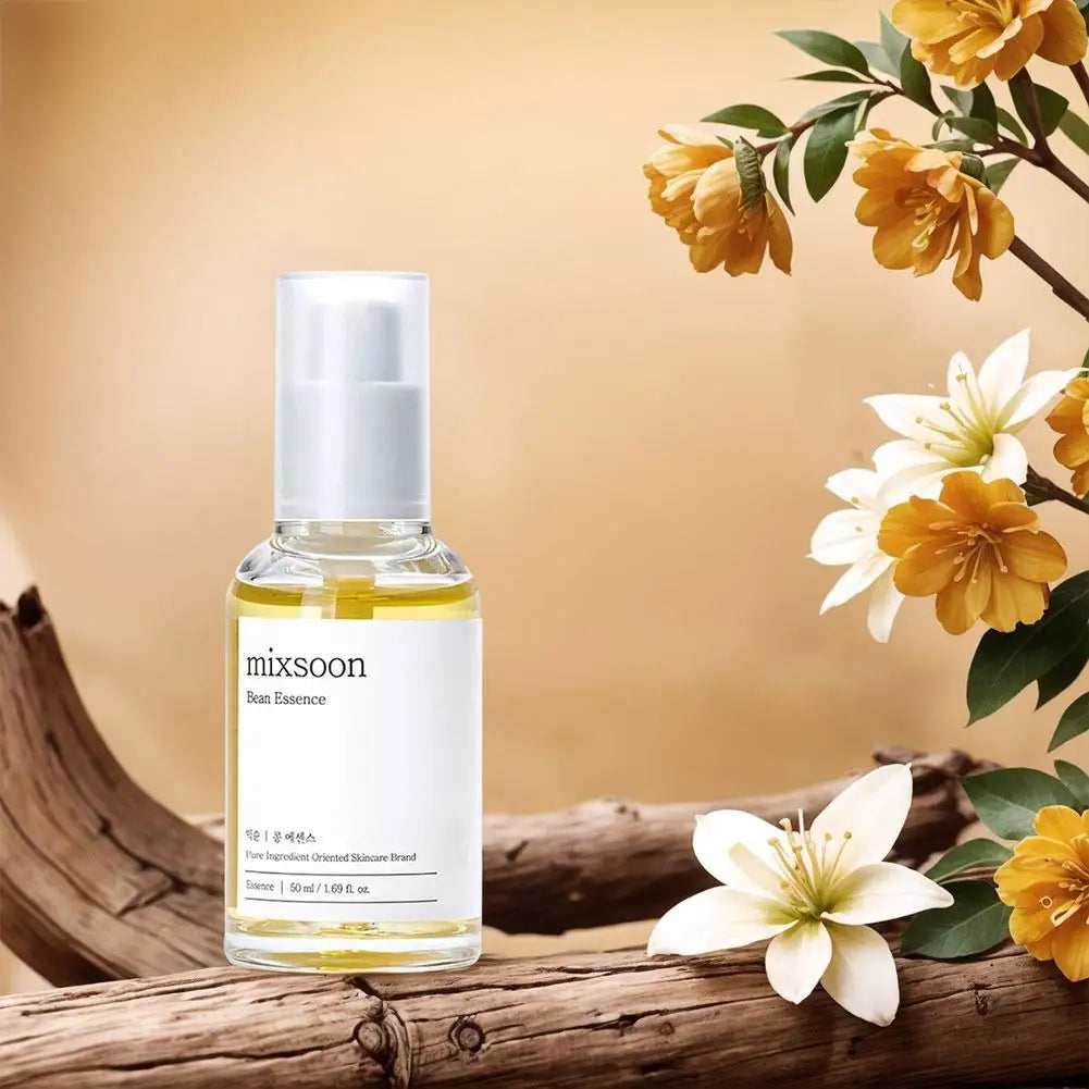 Mixsoon Korean Skincare Collection, Bean Cream & SPF50 Sunscreen & Centella Cleanser, Soy Extract Hydrating Brightening,Soothing