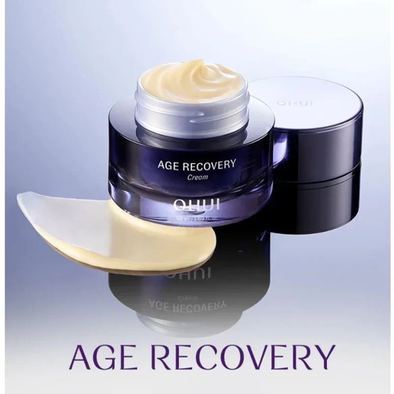 Korea OHUI Age Recovery Time Essence Pure Firming Anti-Aging Series Essence Set Anti-wrinkles Moisturizing Nourish Skin Care Set