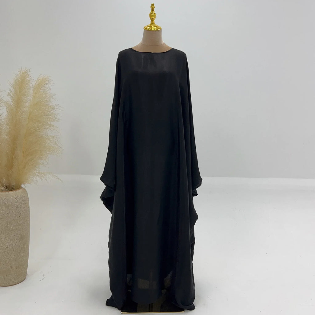 Femme Musulman Shiny Abayas for Women Muslim Prayer Dress Dubai Turkey Kaftan Eid Djellaba Saudi Arabic Robe Islam Jalabiya Gown